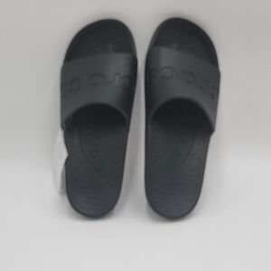 CROCS Black Slide Sandals